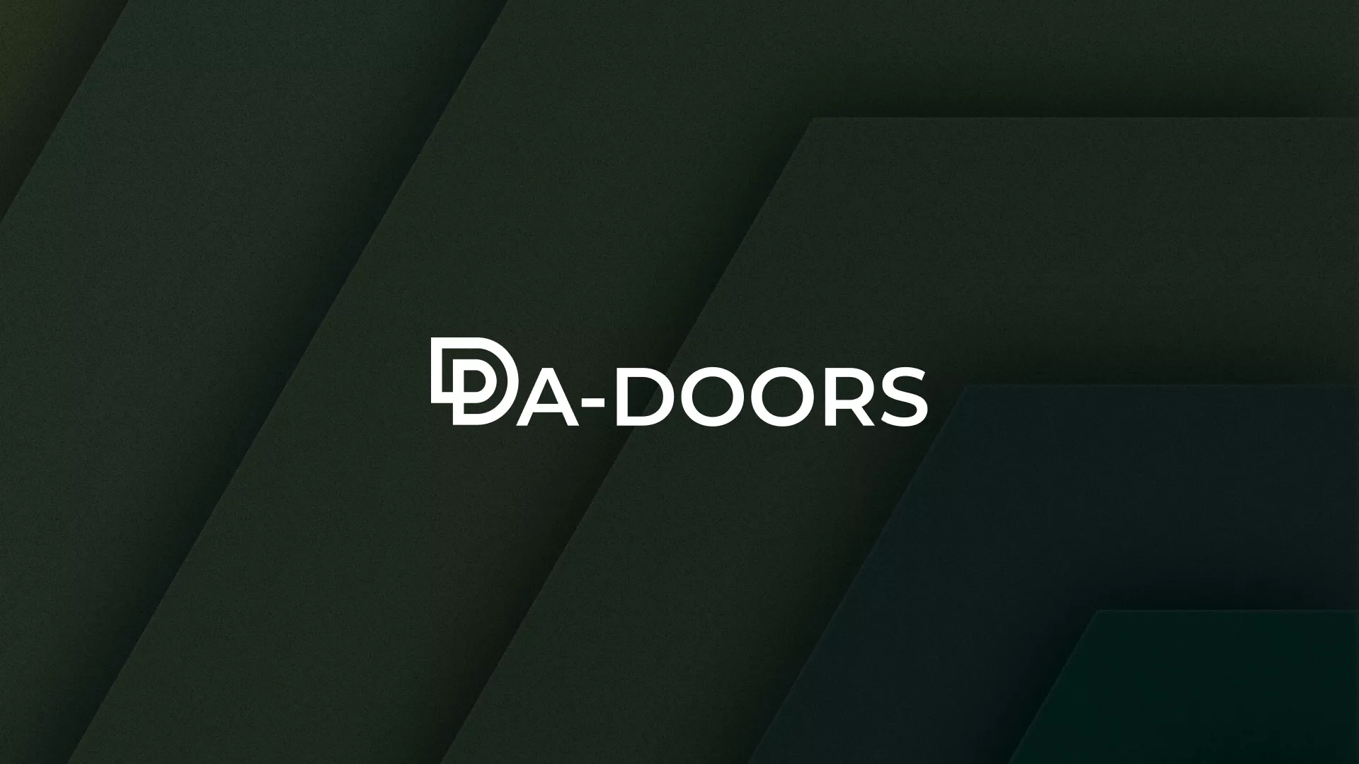 Создание логотипа компании «DA-DOORS» в Мысках